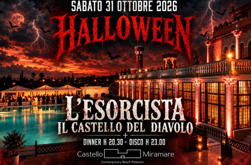 HALLOWEEN AL CASTELLO MIRAMARE MACCARESE 2026